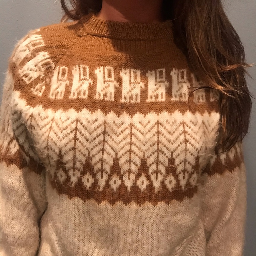 Authentic wool sweater from Peru